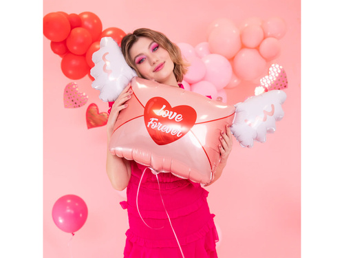 Balon foliowy List Miłosny - 89,5x64 cm - 1 szt.