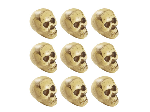 Mini Skulls - 5 cm - 9 pcs