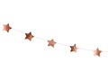 Banner garland Stars pink gold - 360 cm - 1 pcs.