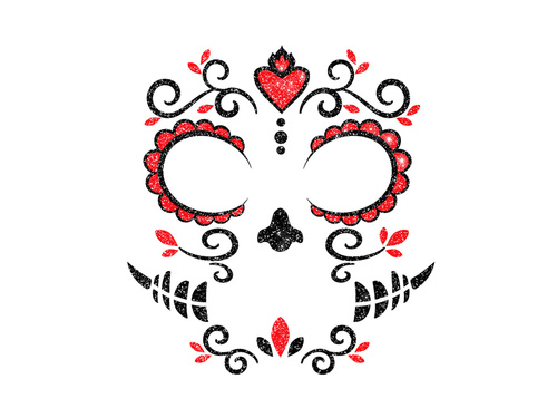 Facial Adhesive Decorations