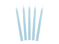 Blue cone candle - 24 cm - 10 pcs.