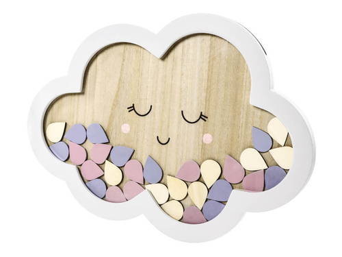 Wooden Cloud Guestbook