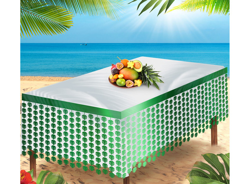 Hawaiian table skirt