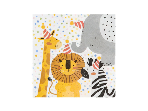 Napkins Dinosaur - 33 cm - 20 pcs