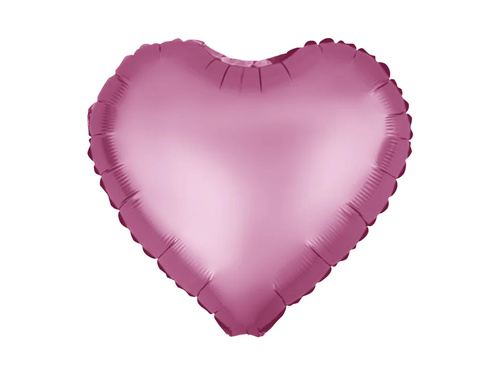 Pink Heart Foil Balloon - 45 cm - 1 pc