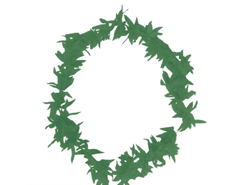 Hawaiian necklace, green