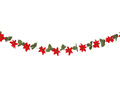 Girlanda Kwiaty Poinsecji - 200 cm - 1 szt.