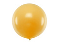 Giant balloon 1 m in diameter - gold metallic.