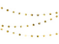 Banner garland Stars of gold - 360 cm - 1 pcs.