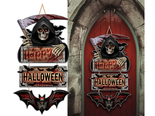 Dekoracja wisząca Śmierć na halloween - 1 szt.