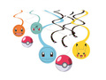 Pokemon swirl decoration - 6 pcs
