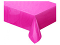 Metallic dark pink foil tablecloth - 137 x 183 cm - 1 pc.