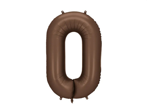 Number 0 Foil Balloon - 86 cm - 1 pc
