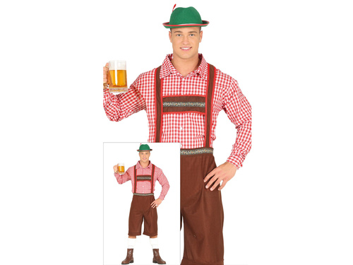 Mens' Costume Oktoberfest Guy Size L
