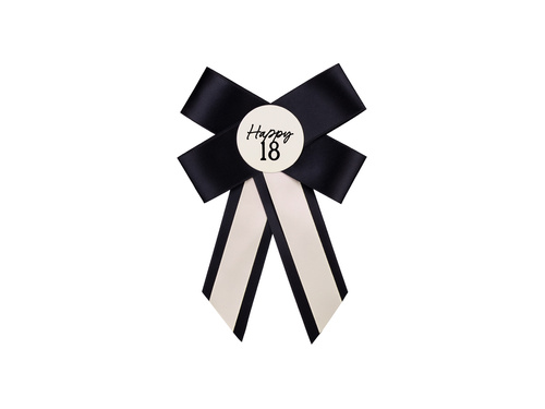 Kotylion Happy "18" - 1 szt.