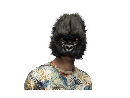 Maska pluszowa Goryl