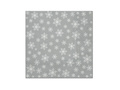 Christmas napkins Snowflakes silver - 33 cm - 20 pcs.