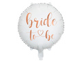 Balon foliowy Bride to be na Wieczór Panieński - 35 cm - 1 szt