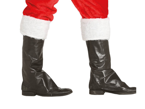 Pair of black gaiters