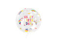 Balon foliowy Jednorożec Happy Birthday - 45 cm - 1 szt.