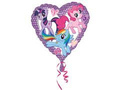 My Little Pony heart foil balloon - 45 cm - 1 pc.
