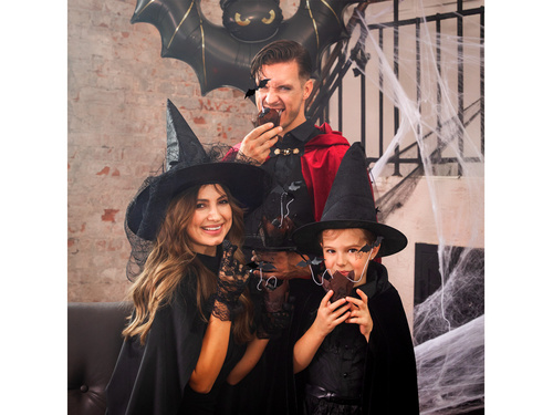 Pikery na babeczki Nietoperze na Halloween - 6 szt.