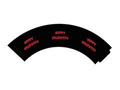 Bloody Halloween cupcake liners - 6 pcs.