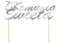 IHS 1st Holy Communion cake topper - 1 pc.