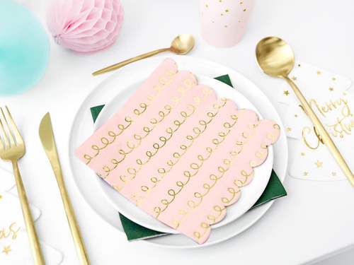 Golden Slate napkins - Merry Christmas - 33 cm - 20 pcs.