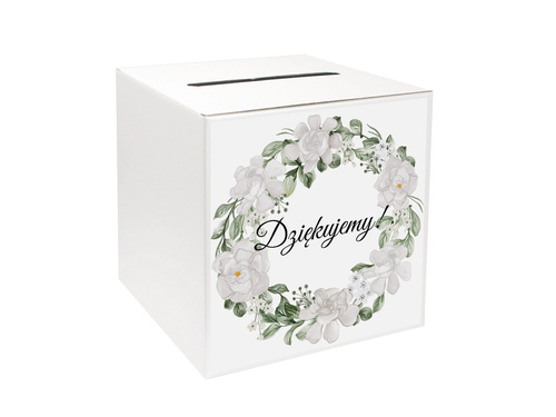 Box for envelopes with wishes, gifts - 1 pc.