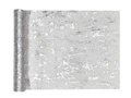 Decoration shiny table runner - silver - 28 cm x 5 m - 1 pcs.