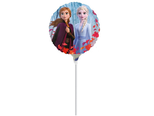 Balon foliowy do patyka Frozen 2 - Kraina lodu - 23 cm - 1 szt