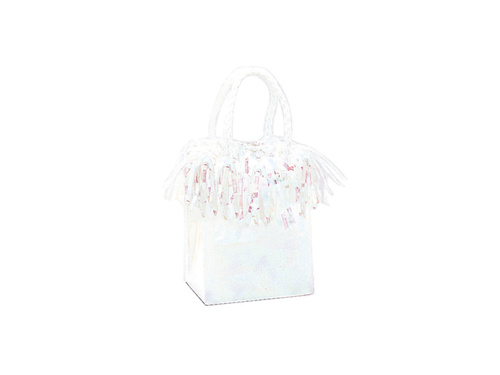 Mini iridescent gift bag balloon weight - 178 g