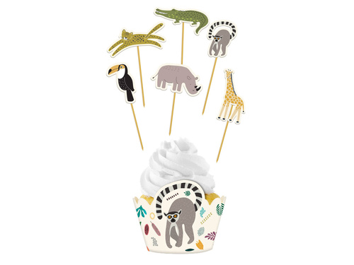 Muffin decorations, 12 pcs