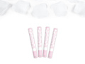 Rose petals cannon, 40 cm, white, 4 pc