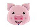 Pig Head Foil Balloon - 61 x 45 cm- 1 pc