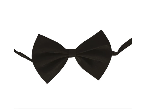 Black bow tie - 1 pc