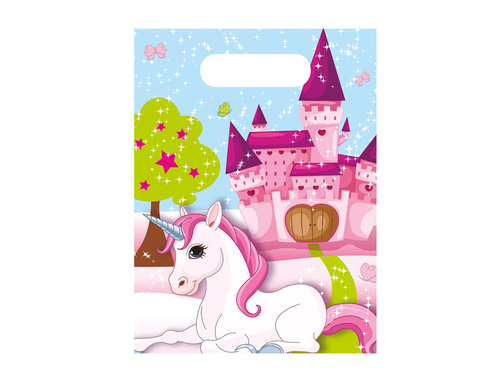 Unicorn foil bags - 6 pcs.