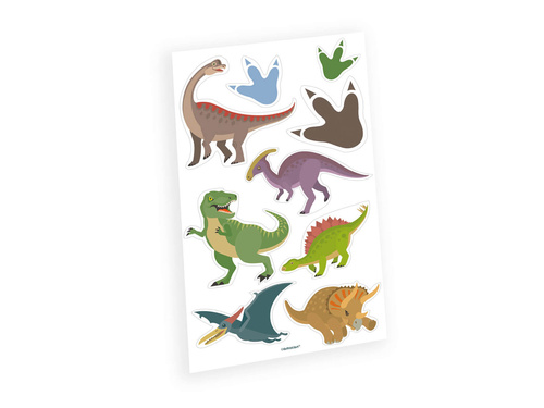 Dinosaurs washable tattoos - 9 pcs.