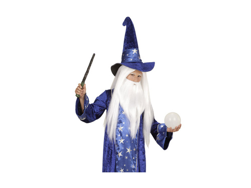 Peruka Czarodzieja z brodą