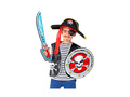 Zestaw Pirata kordelas i tarcza - miecz 52 cm, tarcza 52 cm