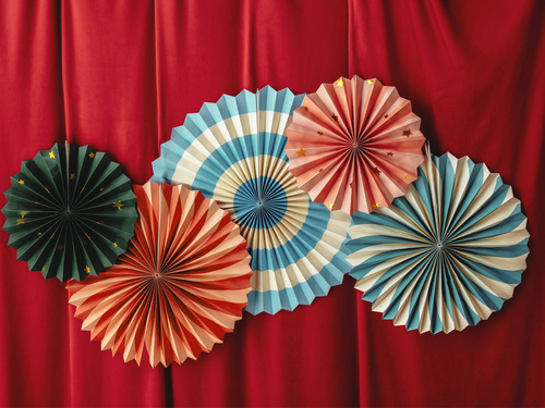 Rozetki wiszące - 5 szt.