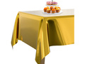 Metallic gold tablecloth - 137 x 183 cm - 1 pcs.