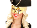 Gold metallic Eyemask - 1 pc.
