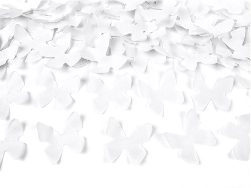 Tube shooting white butterflies 60 cm 1 pcs.