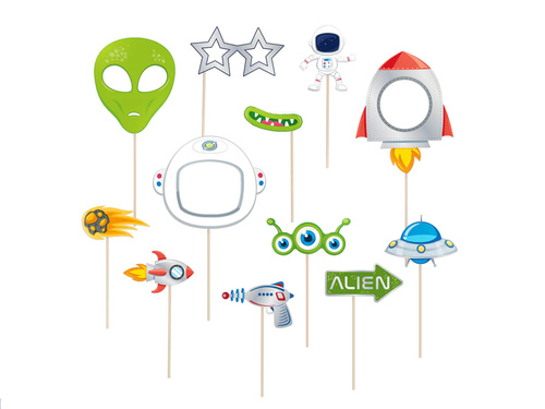 Photo props for photos Cosmos - 12 pcs.