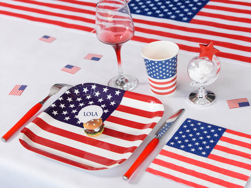 USA Flag paper napkins - 33 cm - 20 pcs.