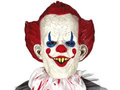 Horror clown mask - 1 pcs.