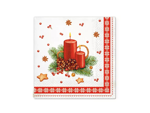 Christmas napkins Christmas Strobe - 33 cm - 20 pcs.