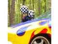 Balon foliowy Racing Car Koło - 45x50 cm - 1 szt.
